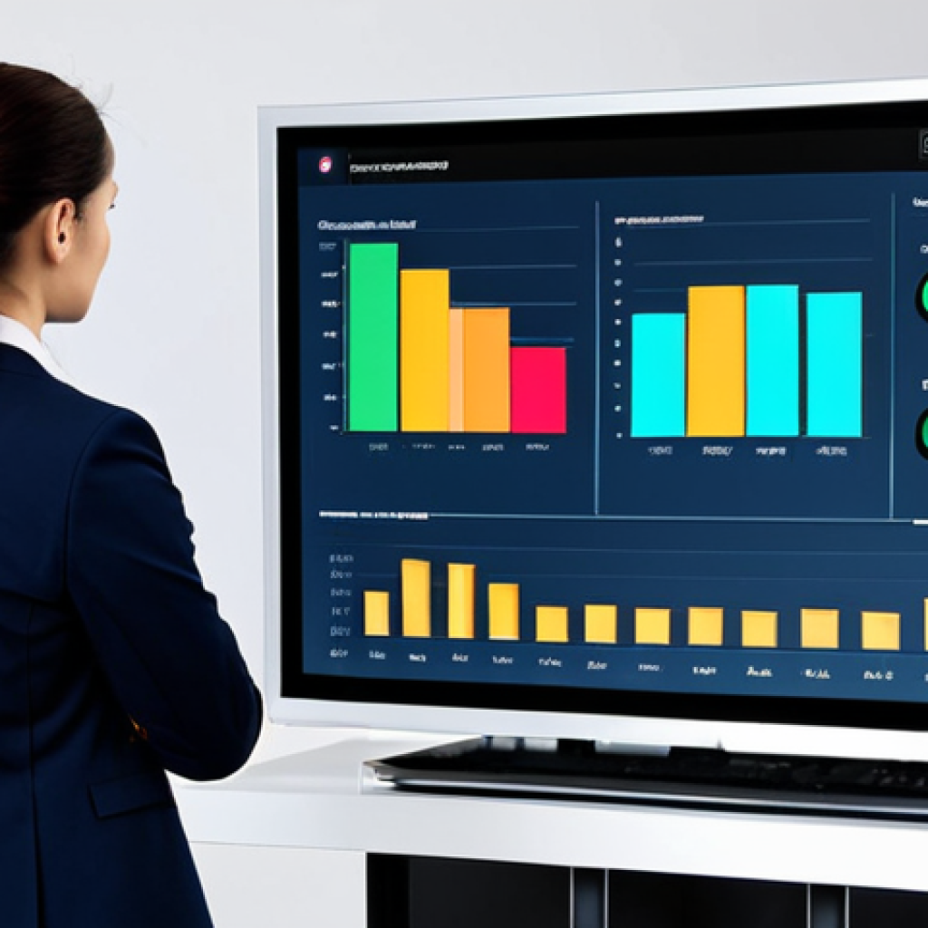 A focused professional customer service manager, dressed in a modest business suit, intently analyzing customer feedback data displayed on a large, modern interactive screen in a bright, clean, contemporary office environment. The screen shows dynamic charts, sentiment analysis graphs, and structured customer comments. The manager has perfect anatomy, correct proportions, natural pose, well-formed hands, and proper finger count. The scene is captured with professional photography and high-quality studio lighting, emphasizing the act of transforming data into valuable insights. Fully clothed, appropriate attire, safe for work, professional, appropriate content.