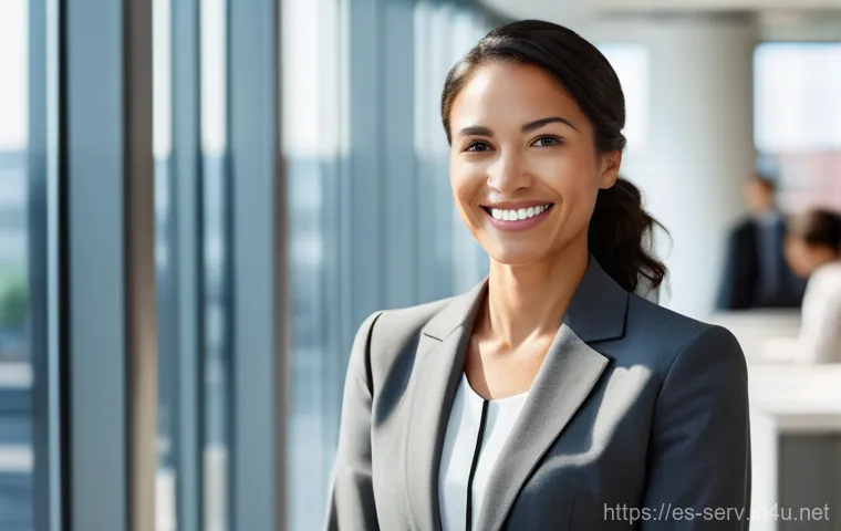 서비스관리사와 고객 피드백 수집 방법 - **Prompt:** A diverse, professional, and empathetic female leader (mid-30s, dressed in a smart busin...