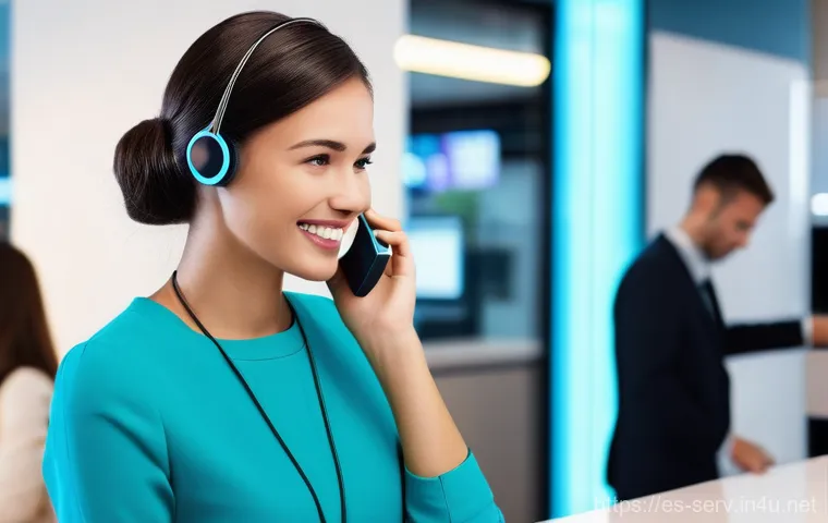 서비스관리사와 최신 고객 관리 기술 - **"The Evolution of Customer Service: From Frustration to Fluidity"**
A dynamic, split-frame ima...