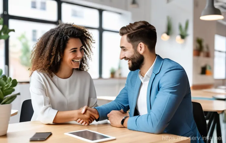 서비스관리사와 관련된 법규 이해 - A confident small business owner, dressed in smart business casual attire, stands in a modern, well-... 서비스관리사와 관련된 법규 이해 - A confident small business owner, dressed in smart business casual attire, stands in a modern, well-...