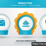 서비스관리사와 성공적인 워라밸 유지 - Here are three detailed image generation prompts in English, designed to reflect the themes of work-...